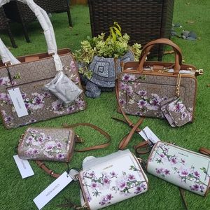 Calvin Klein floral handbags